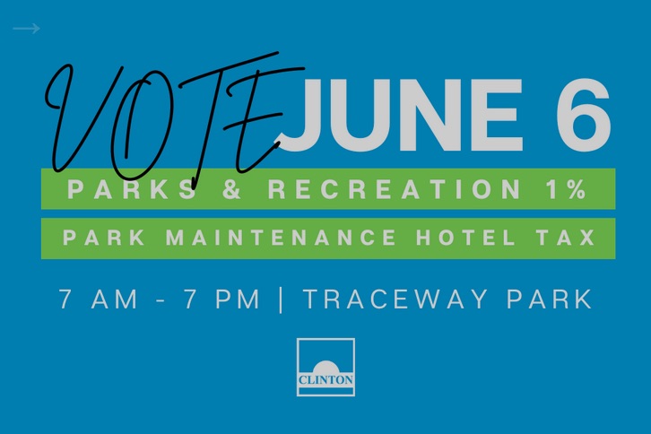Vote June 6 | 7am to 7pm Traceway Park