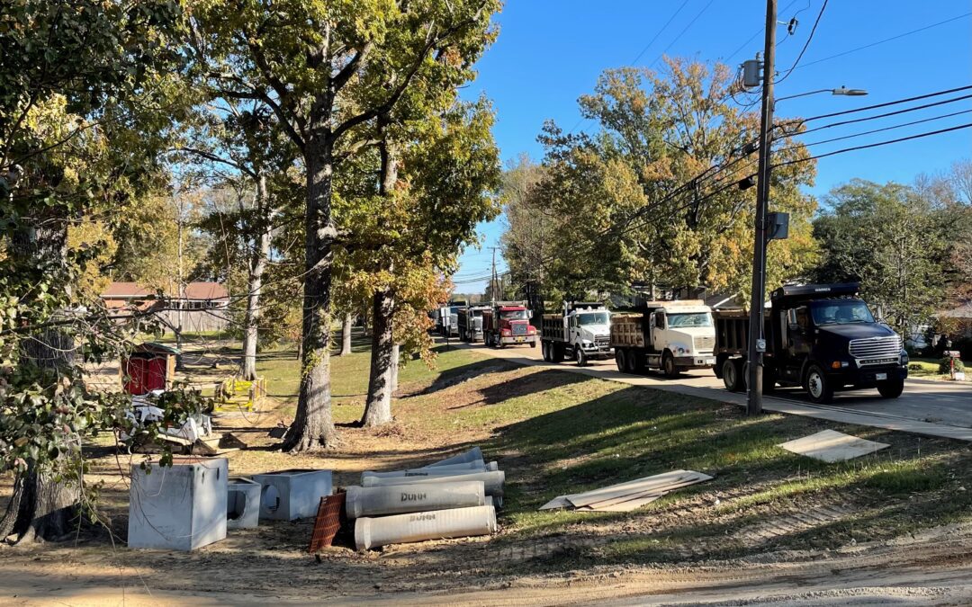 Kids Towne Park Progress: Pickleball Court Dirt Work Improvements