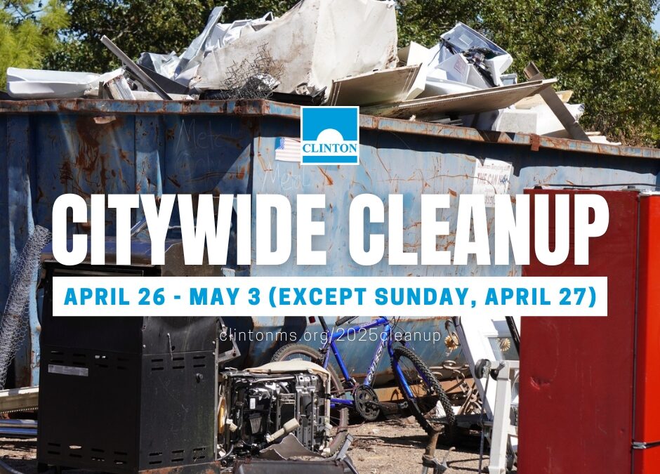 Spring Citywide Cleanup Begins Saturday, April 26