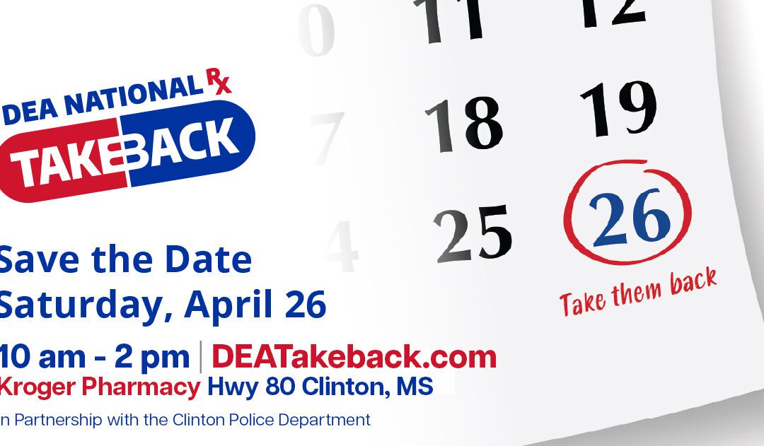 Clinton Police Department Teams with the Drug Enforcement Administration for National Prescription Drug Take Back Day