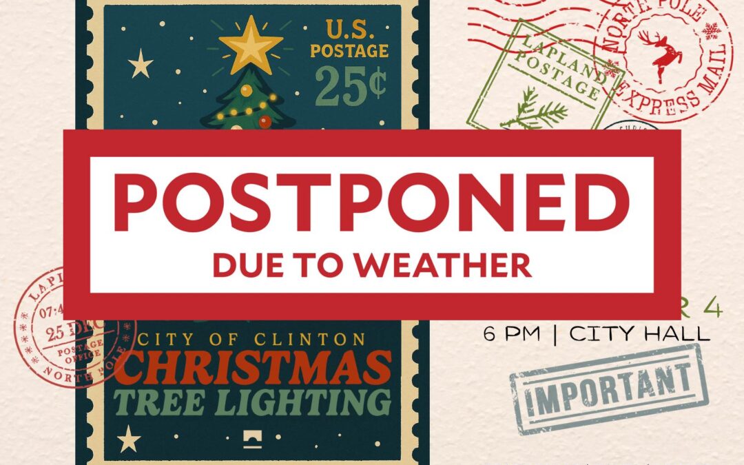 Christmas Tree Lighting Ceremony Rescheduled Due to Weather