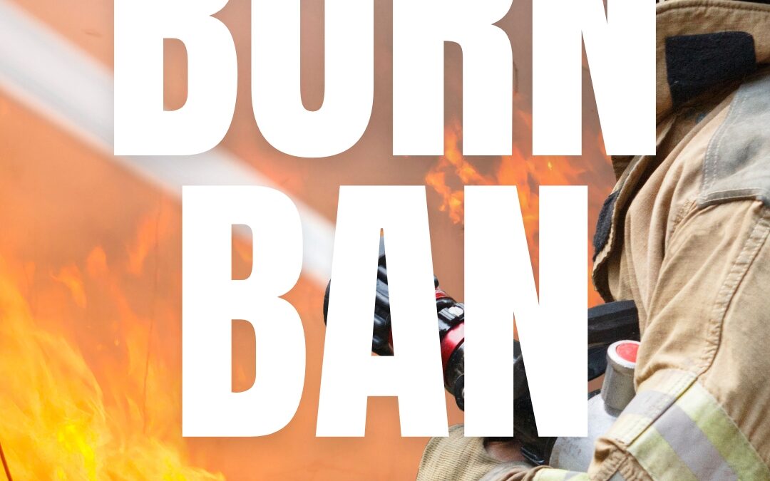 Burn Ban in Effect Through April 1